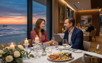 Kolacja rocznicowa nad morzem, czyli jak zaplanować idealny wieczór